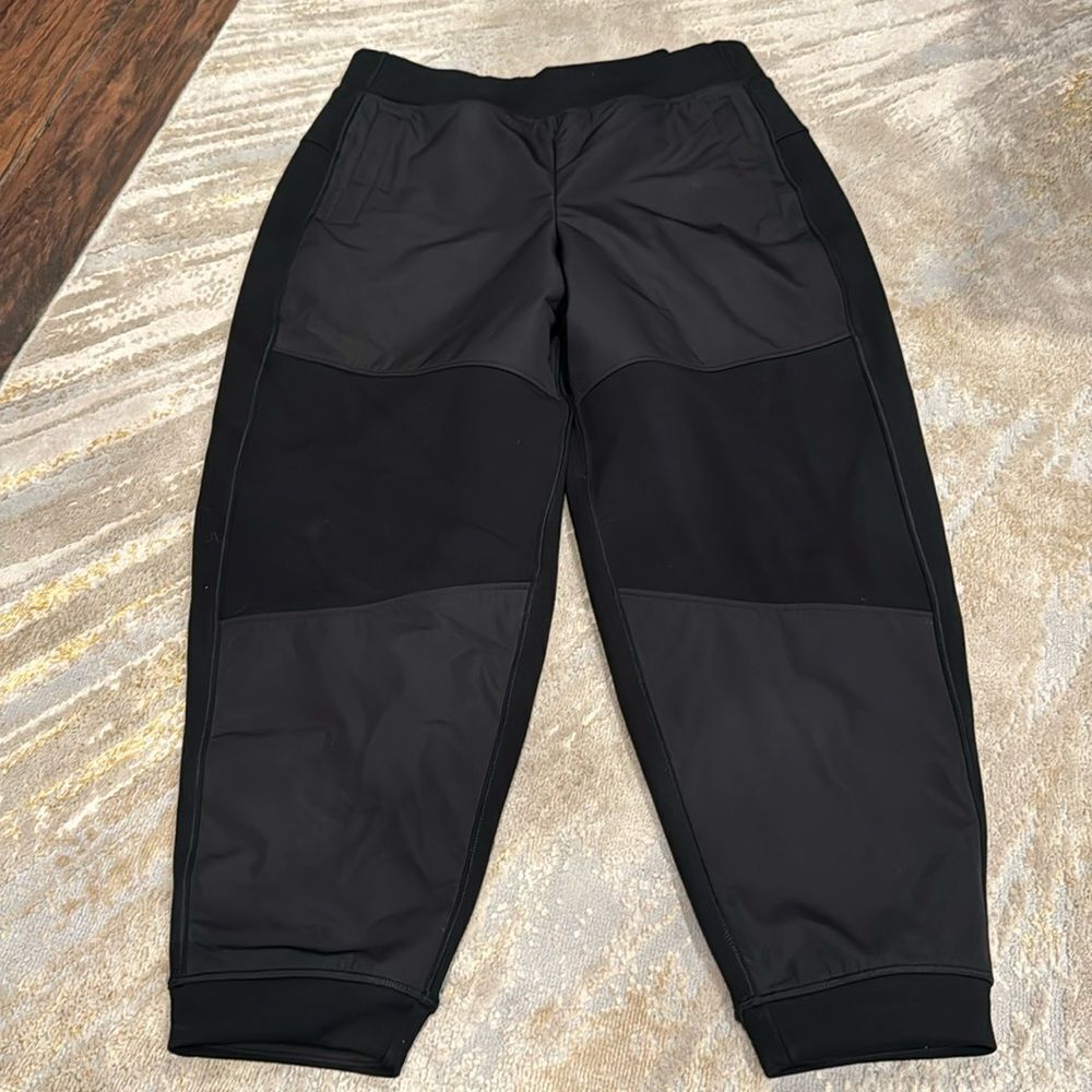 Athleta Get Set Hybrid Jogger Size Large Black EUC